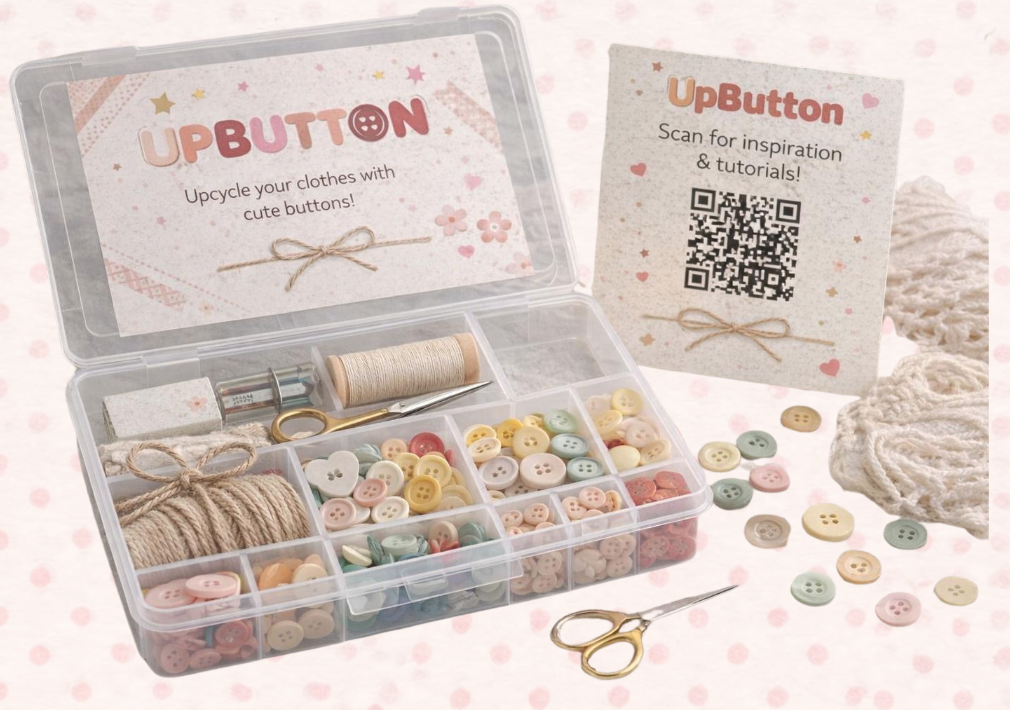 UpButton DIY Kit contents